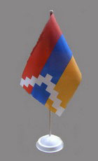 Флаг с подставкой Нагорный Карабах